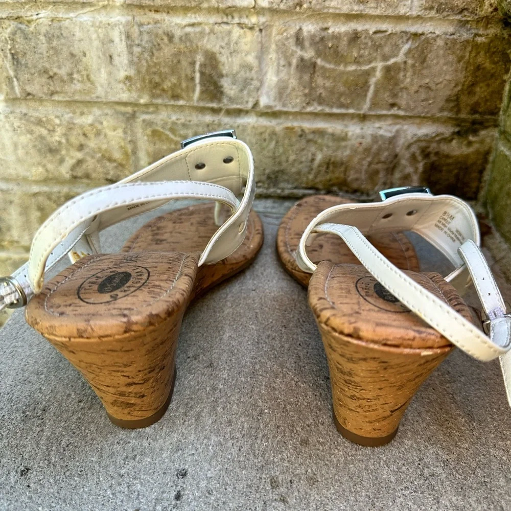 Dr Scholls White Wedges
